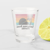 Vintag Henderson Beach Florida Schnapsglas (Rückseite)