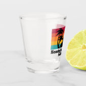 Vintag Henderson Beach Florida Schnapsglas (Links)