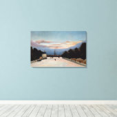 Vintag Henri Rousseau Der Eiffelturm Leinwanddruck (Insitu (Holzboden))