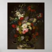 Vintag Henryka Beyer Blume Poster (Vorne)