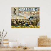 Vintag Herermann The Great Magic Poster (Küche)