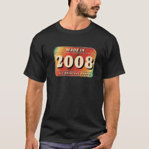 Vintag hergestellt im Jahr 2008 Original-Teile-Liz T-Shirt