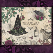 Vintag-Hexe-Halloween-Ephemera