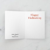 Vintag Hexe von Vladimir Kirin Karte (Innenseite)