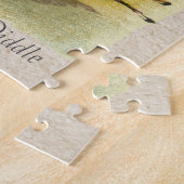 Vintag Hey Diddle Diddle Kinderzimmer Rhyme wieder Puzzle (Seite)