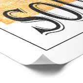 Vintag Hilton Head Beach Szene Poster (Ecke)