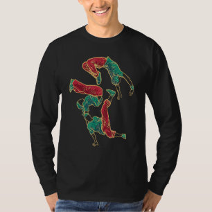 Vintag Hip Hop Break Tance Posen Bboy Breakdancer T-Shirt