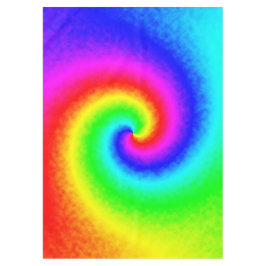 Vintag Hippie Boho Gefärbte Krawatte Psychedelic T Tischdecke