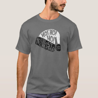 Vintag Ho! Ho! Ho! Weihnachten 2021 Weihnachtsmann T-Shirt