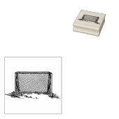 Vintag Hockey-Net-Briefmarke Gummistempel (Stempel)