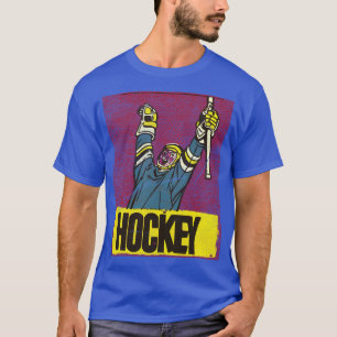 Vintag Hockey Player T-Shirt