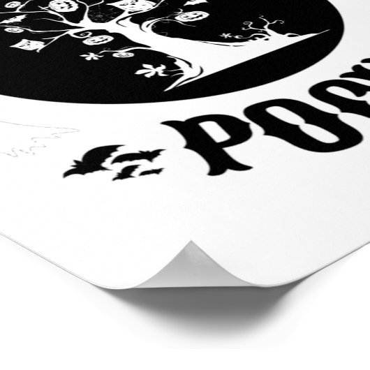 Vintag Hocus Pocus Halloween Poster (Ecke)