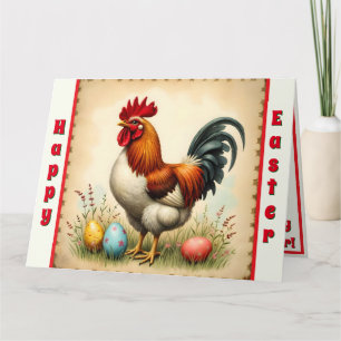 Vintag Holiday Trendy Ostersammlung Karte