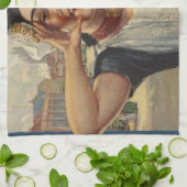 Vintag Holland Air Travel Küchentuch (Gefaltet)