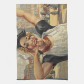 Vintag Holland Air Travel Küchentuch (Vertikal)