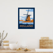 Vintag Holland Poster (Küche)