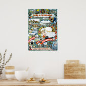 Vintag Holland Travel Poster (Küche)