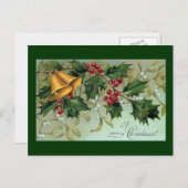 Vintag Holly Berries Weihnachten (Vorne/Hinten)