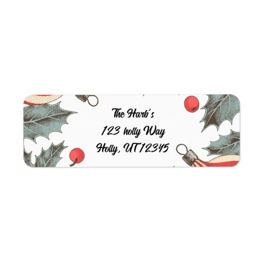 Vintag Holly Christmas (Vorne)