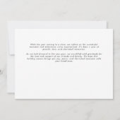 Vintag Holly Foto Rahmen Weihnachten Einladung (Rückseite)