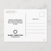 Vintag Holly Verlasse Kareth Weihnachten (Rückseite)