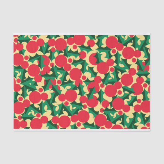 Vintag "Hollyday" Seidenpapier (Vorderseite)