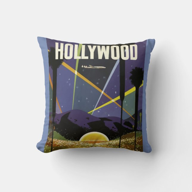 Vintag Hollywood Accent Pillow Kissen (Vorderseite)