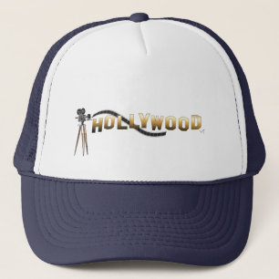 Vintag Hollywood Film Director Camera Cool Hat Truckerkappe