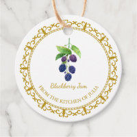 Vintag Homemade BlackBerry Jam Hang Tag