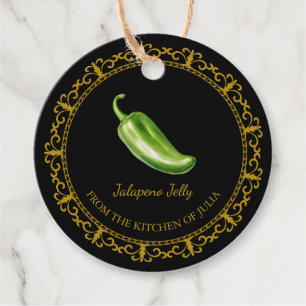 Vintag Homemade Jalapeno Jelly Hang Tag Geschenkanhänger