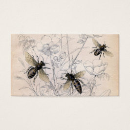 Vintag Honey Bee Art Print