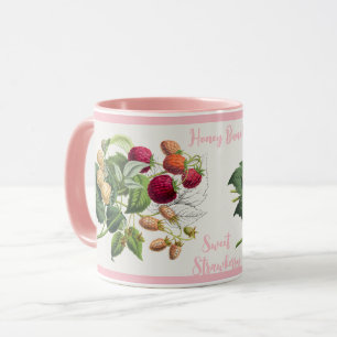 Vintag Honey Bunch Sweet Strawberry Personalisiert Tasse