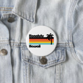 Vintag Honolulu Hawaii Button (Beispiel)