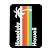 Vintag Honolulu Hawaii Magnet (Vertikal)