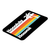 Vintag Honolulu Hawaii Magnet (Linke Seite)