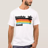 Vintag Honolulu Hawaii T-Shirt (Vorderseite)