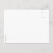 Vintag-Horror-Filmplakatparodie - Vermisst Link Postkarte (Rückseite)