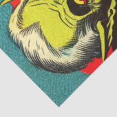 Vintag Horror Vampire Comicen Seidenpapier (Ausschnitt)