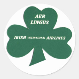 Vintag Hotel- und Reiseaufkleber Runder Aufkleber