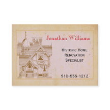 Vintag House Real Anwesen Renovation Business Card