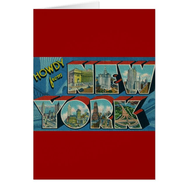 Vintag Howdy aus New York (Vorne)