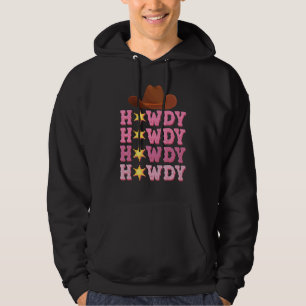 Vintag Howdy Rodeo Western Country Southern Cowgi Hoodie