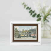 Vintag Huddersfield Postkarte (Stehend Vorderseite)