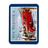 Vintag Hudson Automobile Ad Magnet (Vertikal)