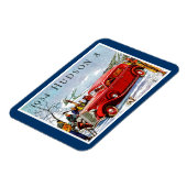 Vintag Hudson Automobile Ad Magnet (Linke Seite)