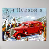 Vintag Hudson Automobile Ad Poster (Vorne)