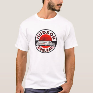 Vintag Hudson Regular Benzin-Zeichen T-Shirt