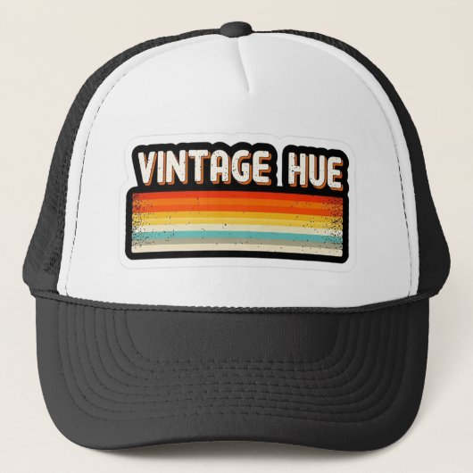 Vintag Hue Truckerkappe (Vorderseite)