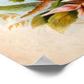 Vintag Hummingbird Art Nr. 13 Poster (Ecke)