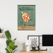 Vintag Humpty Dumpty Poster (Heimbüro)